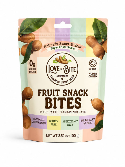 Love in a Bite Snack 100gr resellable bag