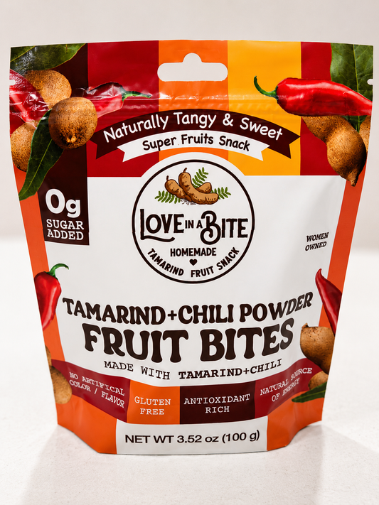 Love in a Bite Tamarind + Chili Powder 100gr resealable bag