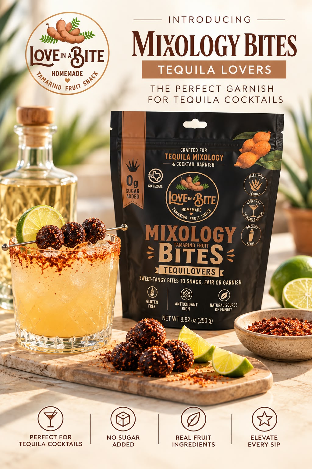 Tequilovers Mixology Tamarind Bites 250gr